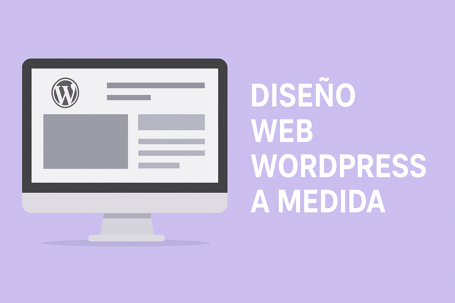 Diseño web WordPress a medida
