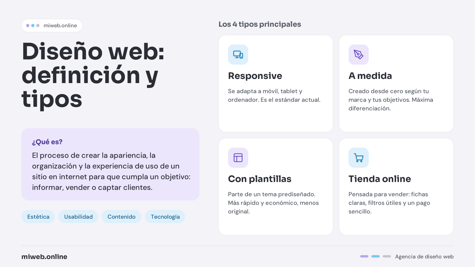 Infografía diseño web y definicion Infografía diseño web